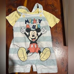 Baby Disney romper with shirt for underneath
